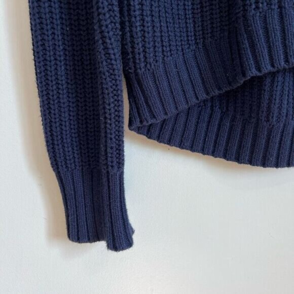 3.1 Phillip Lim 20th Anniversary Women’s Small Blue Chunky Knit Pullover Sweater - Picture 9 of 9